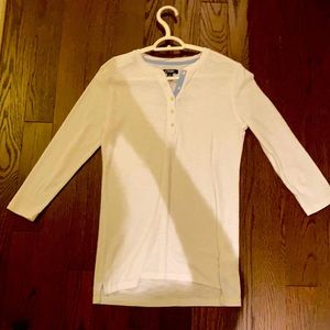 Half sleeve white shirt!